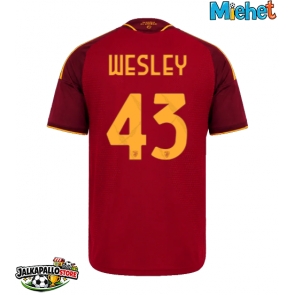 AS Roma Wesley Franca #43 Kotipaita 2026-27 Lyhythihainen